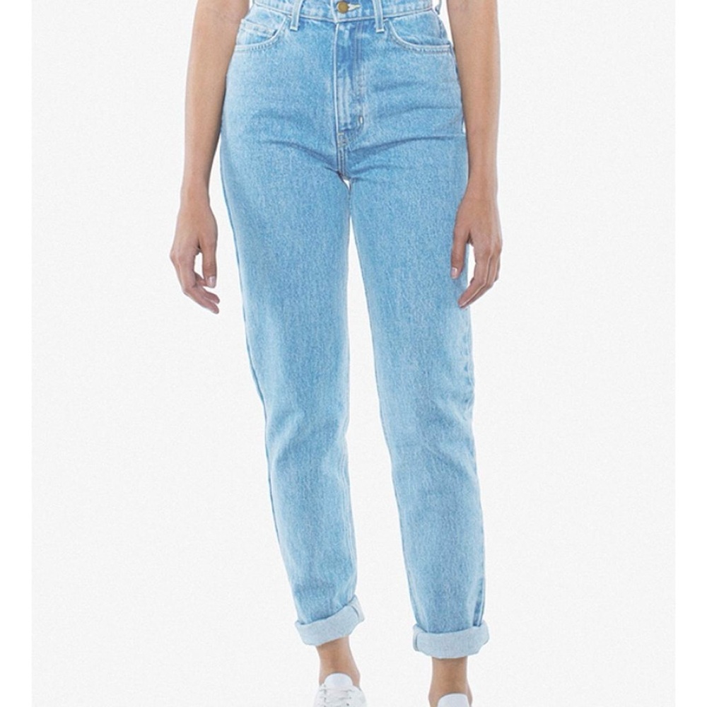 American Apparel Light Wash Jeans